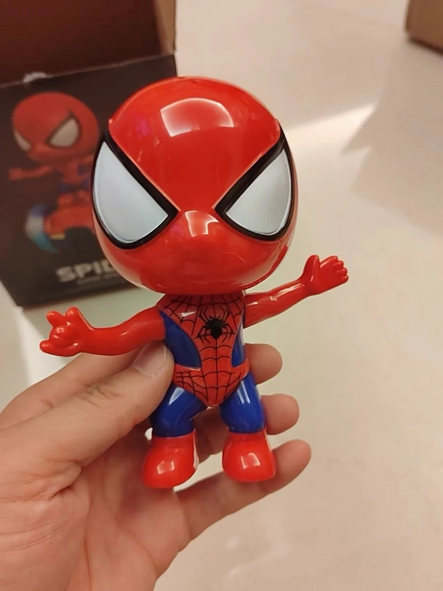 Marvel Spiderman Automatic Turn Vehicle Skateboard Acousto-optic Music Toy