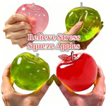 Squishy Fruit Apple  Squeeze Stress Relief Hand Toy
