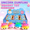 Kawaii Purple Unicorn Dumpling Squishy Giant Bao Bun Squeeze Fidget Anti Stress Anxiety Relief Office Desk Decor Gift Idea