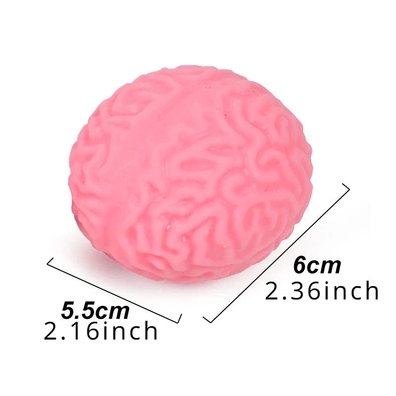 Cute Brain Squishy Toy