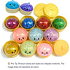 2026 Glitter Glow Dumpling Squishy Stress Balls Colorful Fidget Sensory Toy Stress Relief Stretchy Desk Toy for Kids Adults