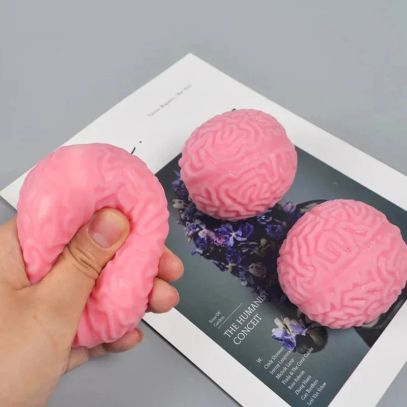 Cute Brain Squishy Toy