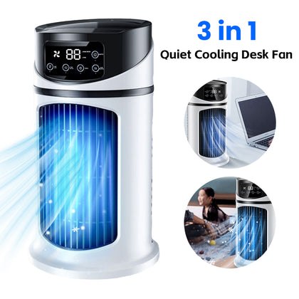 Portable Air Conditioner USB Mini Air Conditioner Water Cooling Fan