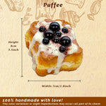 Boba Toast Food-grade Silicone Squishy Toy, Handmade Taba Squishy, Creamy Soft Adhesive Slow Rebound Squeeze Toy, Boba