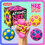 Needoh Atomic Stress Relief Ball & Jelly Squishies Toys