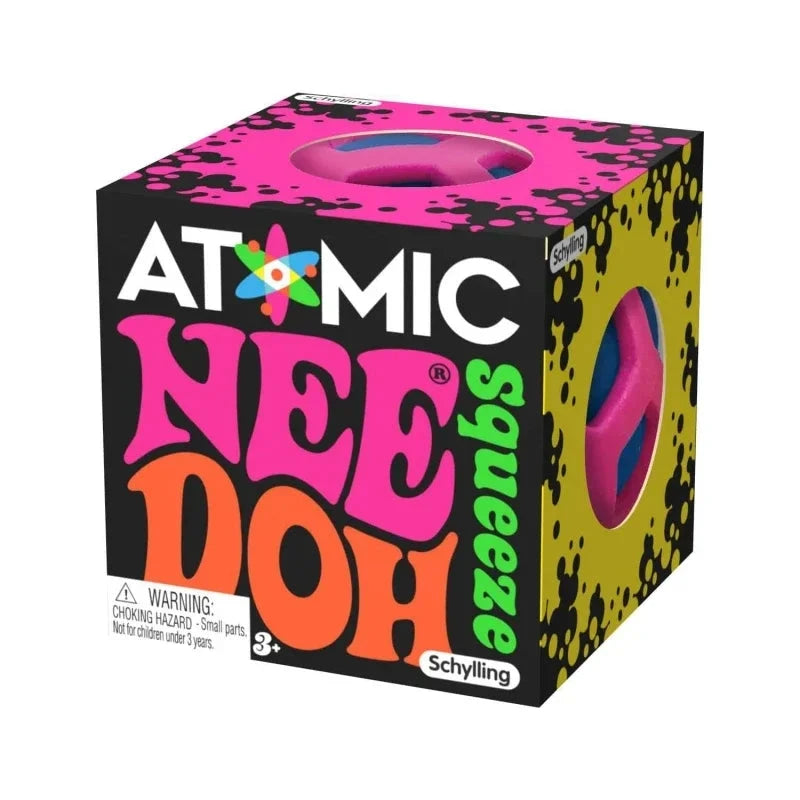 Needoh Atomic Stress Relief Ball & Jelly Squishies Toys
