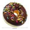 Chocolate Cake Roll Artificial Donut Mini Squishy Toy Simulation Food Photography Props Decoration Novelty 6.2CM Model