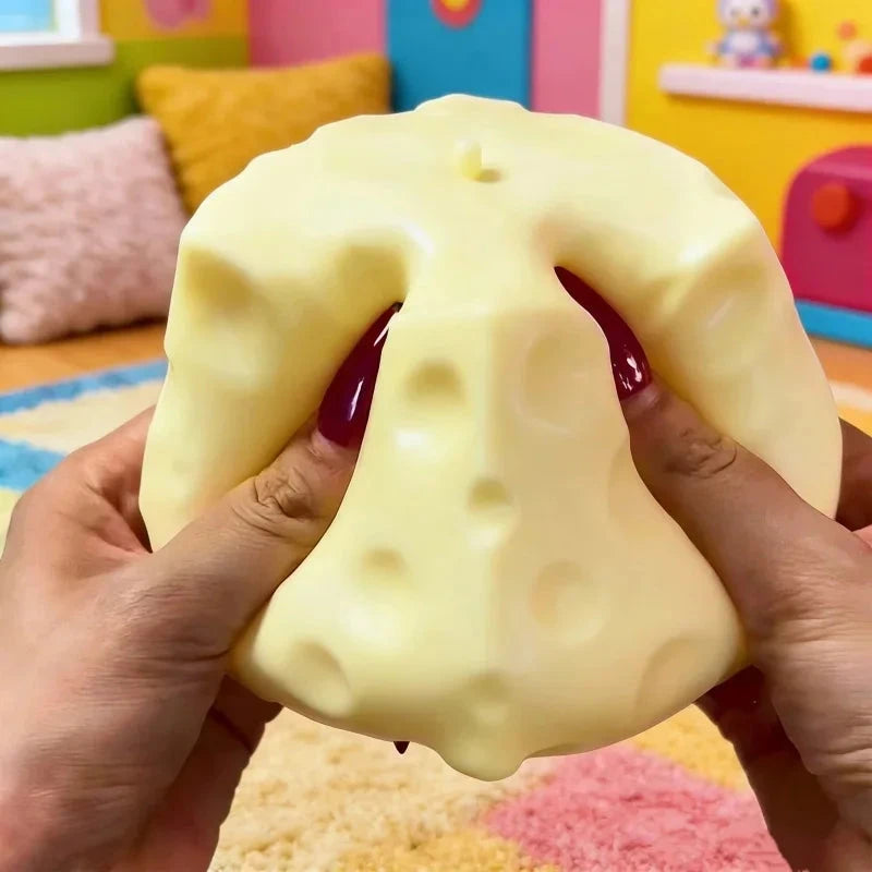 Cheese Squeeze Toy Extra Large Size Cheese Squishy Toys