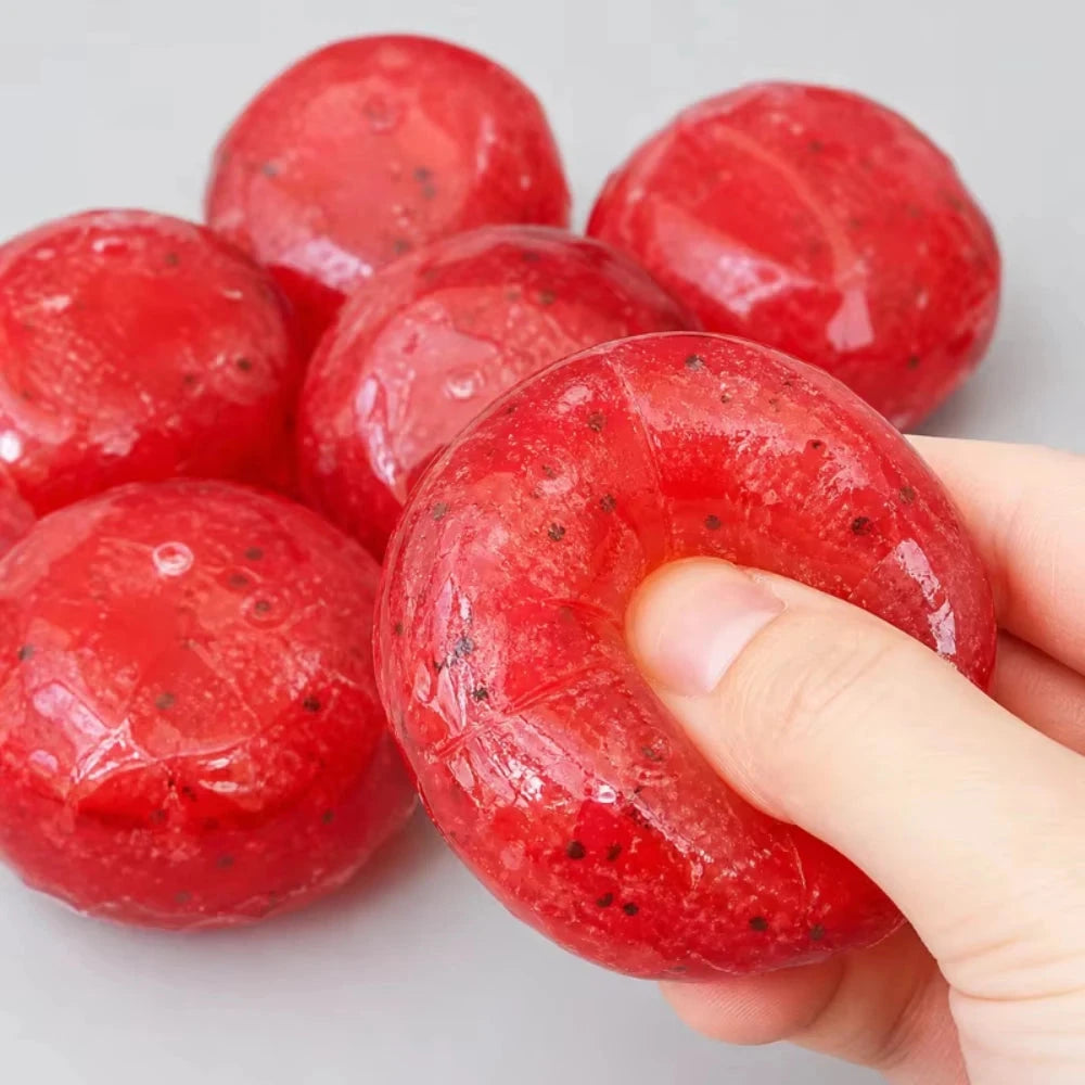 Handmade Watermelon Slushy Squishy Toy