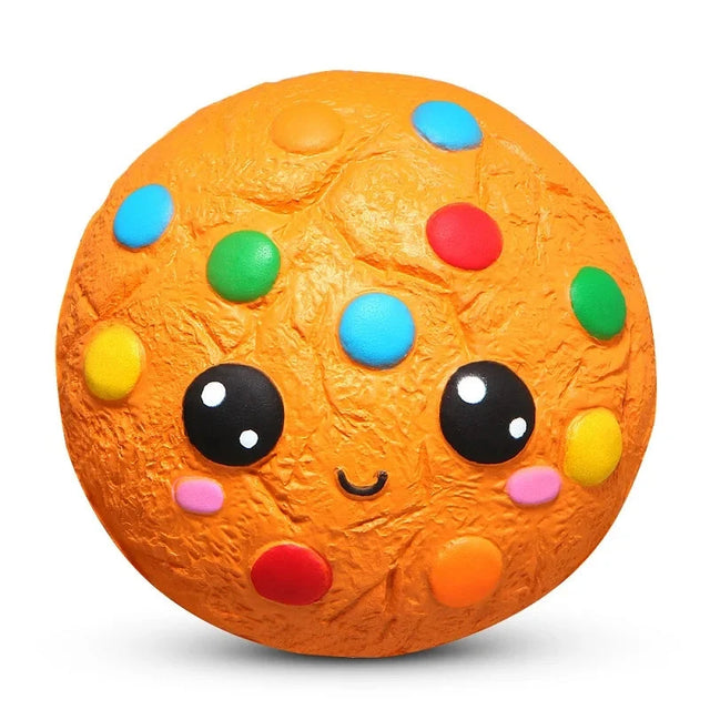 Jumbo Squishy Food Chocolate Cookie Squishies Cream Scented Slow Rising Stress Relief Toy Kids Birthday Party Xmas Gift 11*5.5CM