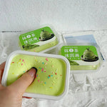 Squishy Tiramisu Ice Cream Cake Squeeze Toy Slow Rebound Stress Relief Fidget Toys For Anxiety ADHD Autism For Kids Adult