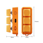 Bluetooth-compatible Multi-functional Keyboard Page Turner Fingertip Page Turner for Phone Taking Photos Camera Video