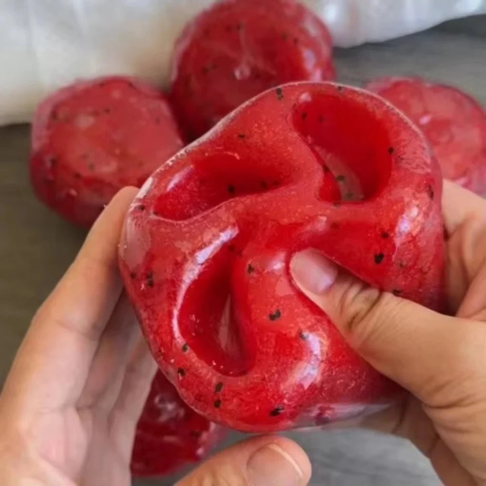Handmade Watermelon Slushy Squishy Toy