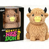 NeeDoH Scottish Highland Cow Squishy Slow Rebound Anxiety Relief Fidget Toy Squishy Toys Juegos Para Niños,Cheese Squishy