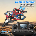 ZNLYRION Drone YL86 Fighter Shape With Screen Remote 480P Camera