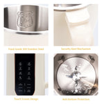 Nut Milk Maker, 48z/1500ml  Automatic 8 in 1 Soy Milk Maker Machine, Homemade Nutritious Drinks, Plant Based Milk, Juice, Baby