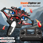 ZNLYRION Drone YL86 Fighter Shape With Screen Remote 480P Camera