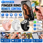 Finger  Scrolling Ring Tiktoks Remote Mobile Phone Video Remote Control Selfie Stick Camera Bluetooth compatible