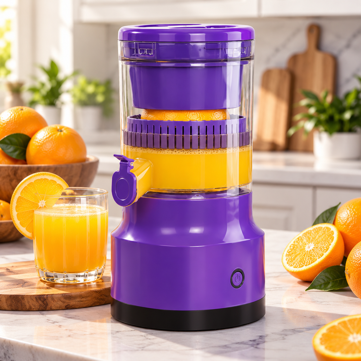 Electric Orange Juicer Lemon Juicer Squeezer Usb Rechargeable Citrus Juicer Machines