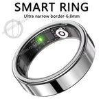 2026 New Smart Ring Heart Rate Blood Pressure Sleep Monitoring Motion Tracking IP68 Waterproof Men Women