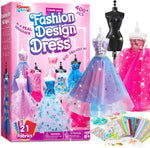 JOYFY 400+PCS Fashion Design Crafts for Kids Art and Crafts DIY Sewing Kits Girls