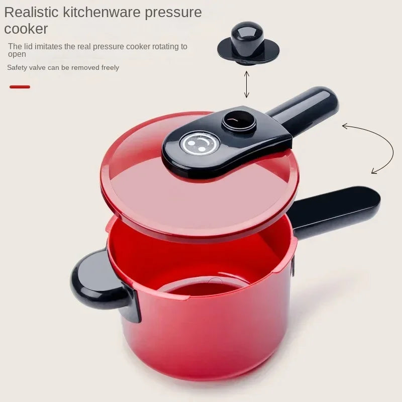 Set For Kids Cooking Kitchen Toys Pot Set Pretend Play