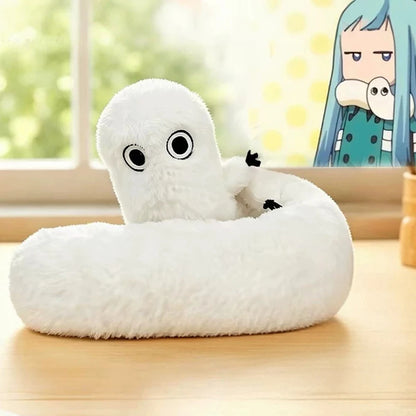 Witch Hat Atelier Fudeworm Plush Toys Fluffy Shapeable Cute Stuffed Toys Anime Brush Buddy Dolls Home Decor Fans Birthday Gifts