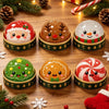 2026 Christmas Dumpling Squishy Snowman Elk Santa Claus Squeeze Ball with Box Stress Relief Merry Christmas New Year XMAS Gift