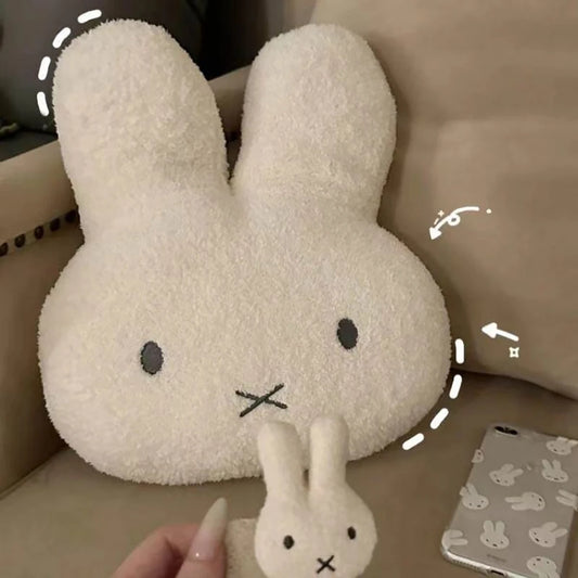 Kawaii Miffy 40CM Plush Doll Cute Plush Pillow Room Decoration