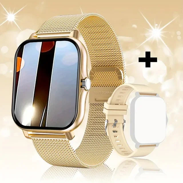 Sport Fitness Clock Health Monitor Waterproof Smartwatch Wireless