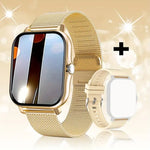 Sport Fitness Clock Health Monitor Waterproof Smartwatch Wireless