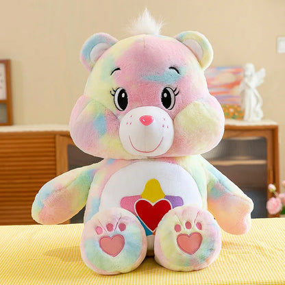 Carebears Kawaii Rainbow Bear Plush Toys 30CM