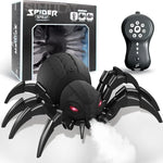 RC Spider Robot Remote Control Spider Toys with Spray/Light/Music Gifts for 6 -12 Year Old Kids