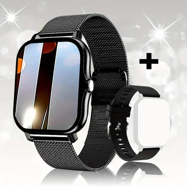Sport Fitness Clock Health Monitor Waterproof Smartwatch Wireless