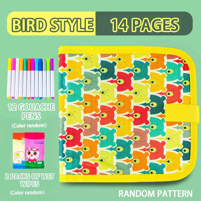 Erasable Doodle Book for Kids Toddlers Toys