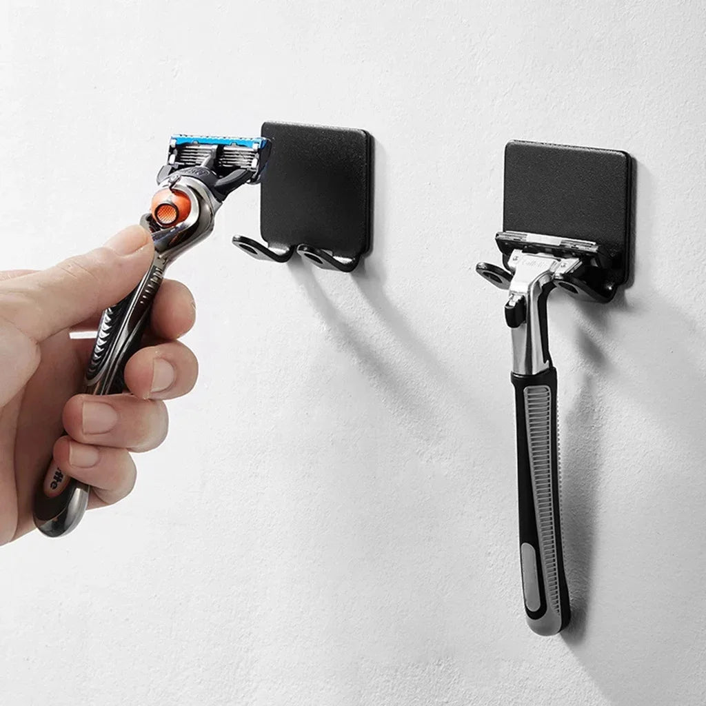 Bathroom Stainless Steel Razor Holder Storage Hook For Wall