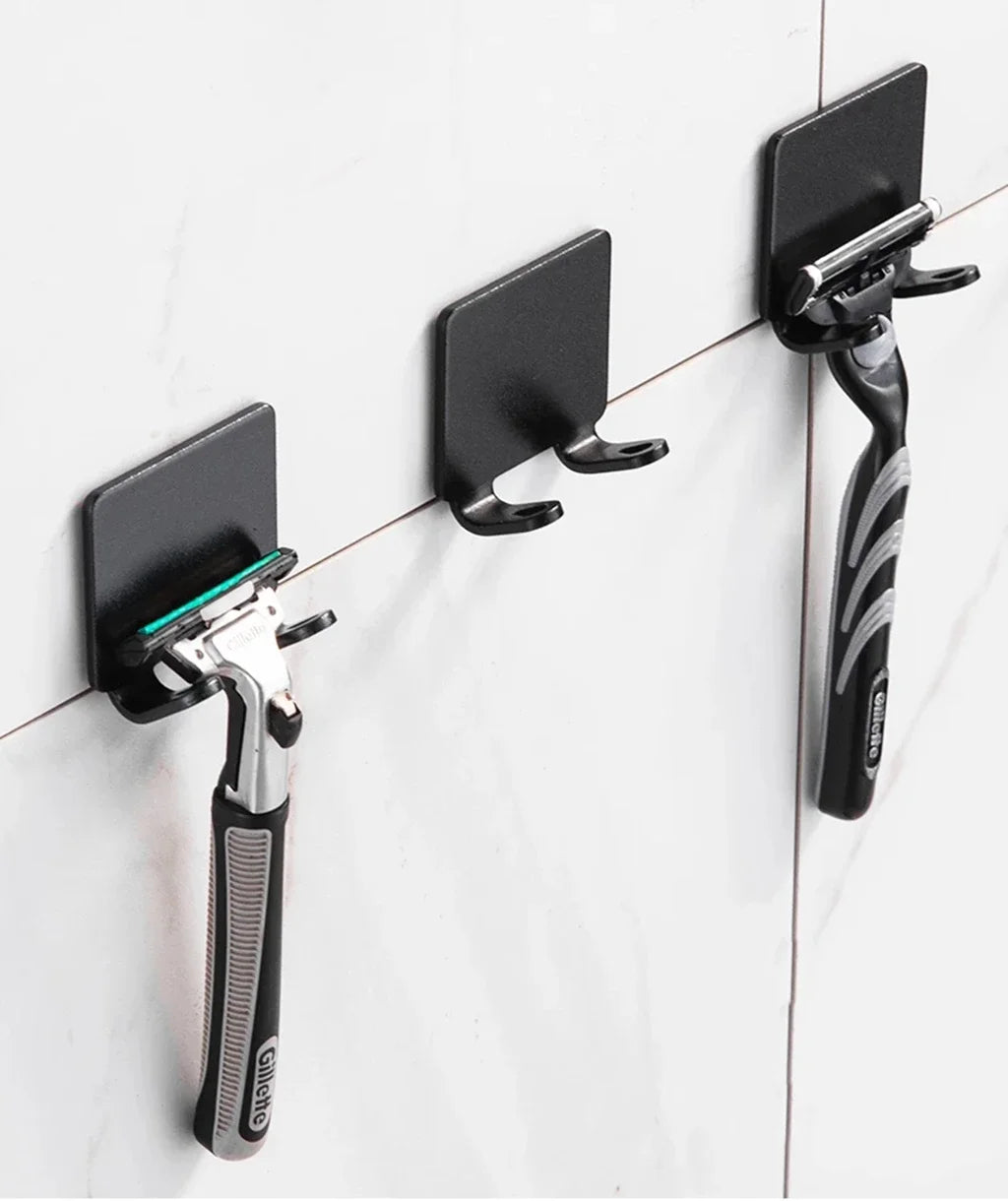 Bathroom Stainless Steel Razor Holder Storage Hook For Wall