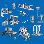 STEM 9686 Educational Set Technical Simple and Motorized Building Blocks