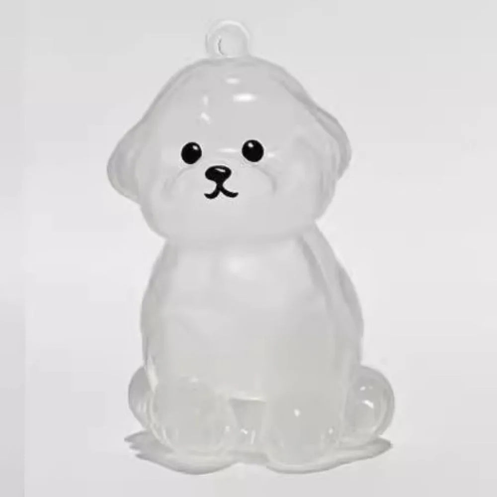 Transparent Dog Fur Storage Capsule Pet Hair Container
