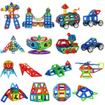 Huge Piece Count Magnetic Building Blocks Set,Magnetic Tiles Set for Kids