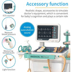 Large Hospital Play Pretend Role Play Nurse Doctor Set for Kids