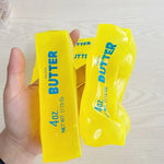 Coconut Oil Cheese Butter Stick Squishy Blind Box Moldable Stress Ball Butter Cheese Bar Squeeze Fidget Toy Decompress Vent Toy