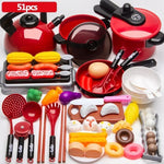 Set For Kids Cooking Kitchen Toys Pot Set Pretend Play