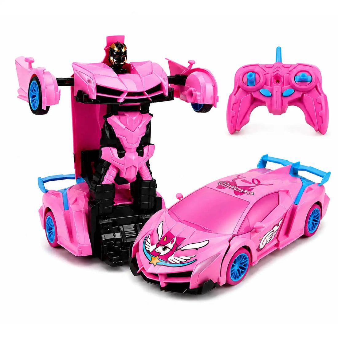 2-in-1 Unicorn RC Transforming Robot Car 2.4GHz Remote Control