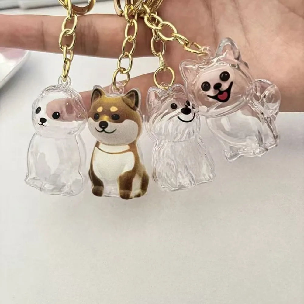 Transparent Dog Fur Storage Capsule Pet Hair Container