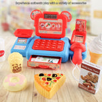 Cash House Toys Electronic Game Lighting And Sound Effects Supermarket Cashier Toys