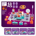 STEM Science Education Electronic Building Blocks Toy - Physics Circuit Experiment Set