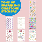 JOYFY DecorateYour Own Baseball Cap with 7 Sheets Gems Stickers Art & Crafts Kit