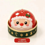 2026 Christmas Dumpling Squishy Snowman Elk Santa Claus Squeeze Ball with Box Stress Relief Merry Christmas New Year XMAS Gift