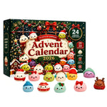 2026 New Christmas Dumpling Squishies Advent Calendar 24 Days Countdown